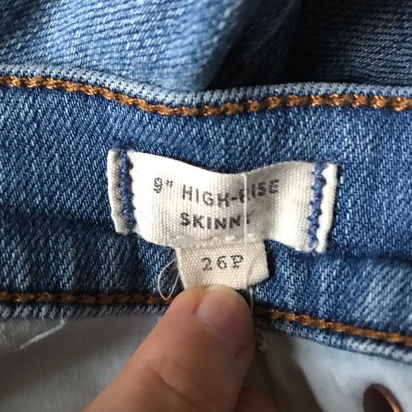 Madewell 9” High Rise Skinny - 26P - Picture 6 of 11